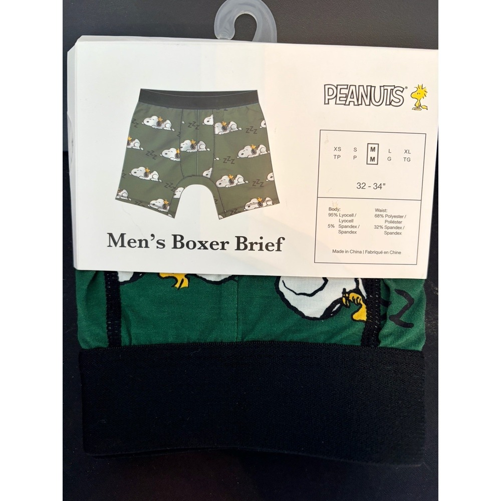 Men's Fun Boxer Brief - Snoopy from Peanuts - M